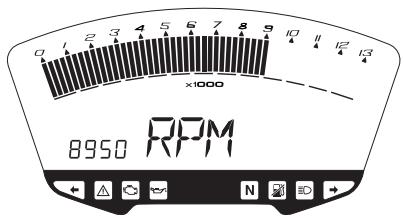 DUCATI 1098 - Réglage du régime de ralenti (tr/min) - 2