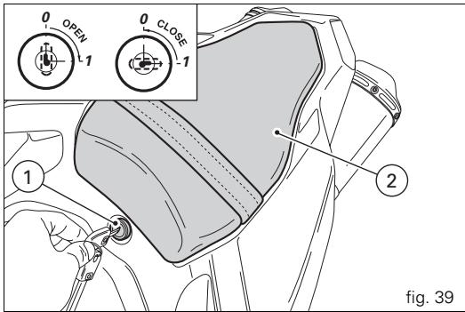 DUCATI 1098 - Fermeture (fig. 40) - 1