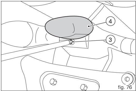DUCATI 1098 - Éclairage de la plaque d'immatriculation (fig. 76) - 2