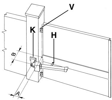 DUCATI 819 - ANGLE d'ouverture et mesures maximales A et B - 1