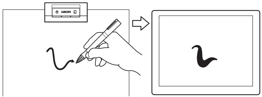 WACOM INKING PEN POUR INTUOS4 PTK - DESSIN avec une sensibilité à la pression et à l'inclinaison - 1