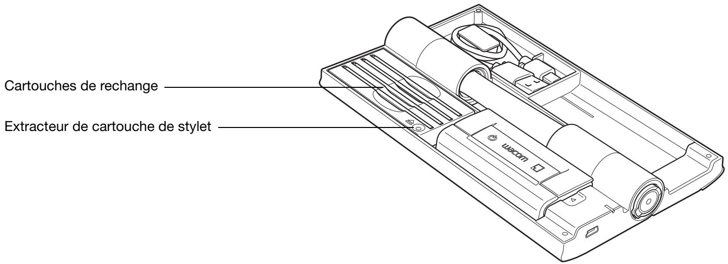 WACOM INKING PEN POUR INTUOS4 PTK - Replacement de la cartouche du STYLET - 1