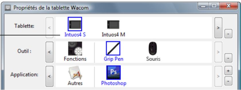 WACOM INTUOS4 MOUSE, INTUOS4 MOUSE, INTUOS4 XL A3 WIDE CAD, INTUOS4 XL A3 WIDE DTP - Installation de plusieurs tabletes - 1