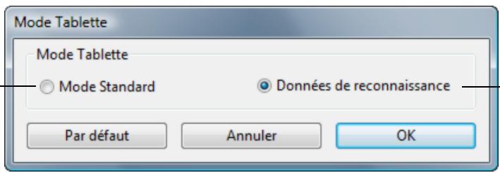 WACOM INTUOS4 MOUSE, INTUOS4 MOUSE, INTUOS4 XL A3 WIDE CAD, INTUOS4 XL A3 WIDE DTP - Changement du mode de la tablette - 1