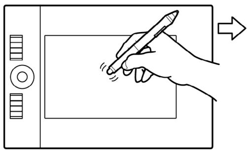 WACOM INTUOS4 MOUSE, INTUOS4 MOUSE, INTUOS4 XL A3 WIDE CAD, INTUOS4 XL A3 WIDE DTP - DESSIN avec inclinaison - 2