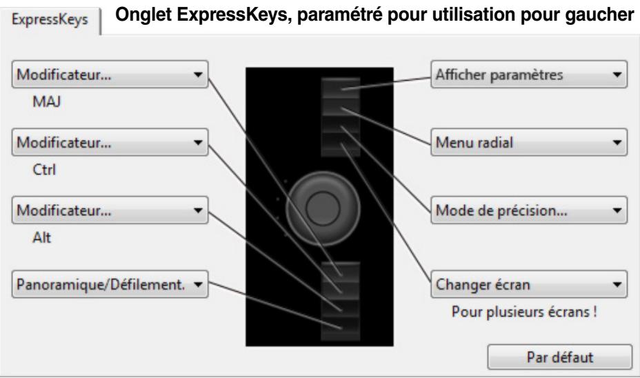 WACOM INTUOS4 MOUSE, INTUOS4 MOUSE, INTUOS4 XL A3 WIDE CAD, INTUOS4 XL A3 WIDE DTP - Personnalisation des touches ExpressKeys - 2