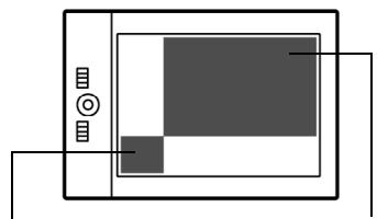 WACOM INTUOS4 MOUSE, INTUOS4 MOUSE, INTUOS4 XL A3 WIDE CAD, INTUOS4 XL A3 WIDE DTP - ZONE de la tablette - 1