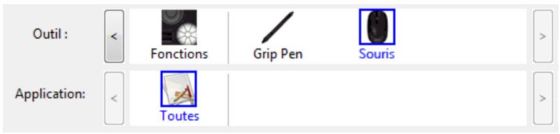 WACOM INTUOS4 MOUSE, INTUOS4 MOUSE, INTUOS4 XL A3 WIDE CAD, INTUOS4 XL A3 WIDE DTP - Paramétres specifiques à une application - 1