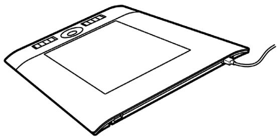 WACOM INTUOS4 MOUSE, INTUOS4 MOUSE, INTUOS4 XL A3 WIDE CAD, INTUOS4 XL A3 WIDE DTP - Configuration de la tablette pour un gaucher - 1