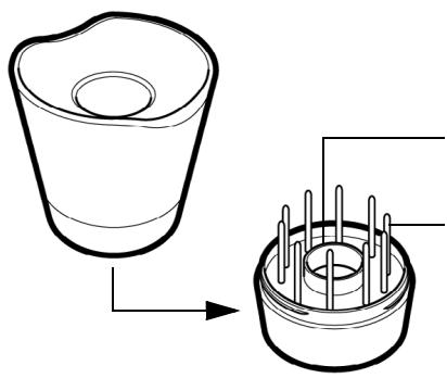 WACOM INTUOS4 MOUSE, INTUOS4 MOUSE, INTUOS4 XL A3 WIDE CAD, INTUOS4 XL A3 WIDE DTP - Porte-stylet - 1