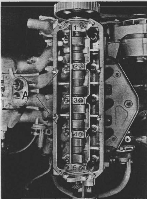 PORSCHE 924 - DEPOSE ET REPOSE DEL'ARBRE A CAMES - 1