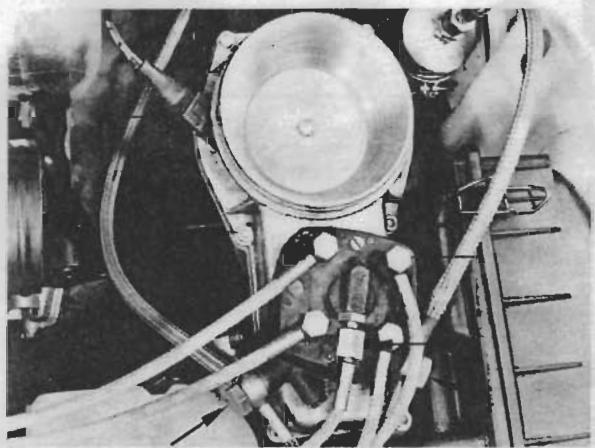 PORSCHE 924 - CONTROLE DE LA PRESSION DE COMMANDE "A FROID" - 6