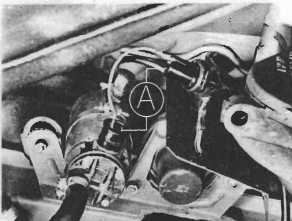 PORSCHE 924 - CONTROLE DU THERMOCONTACT - 8