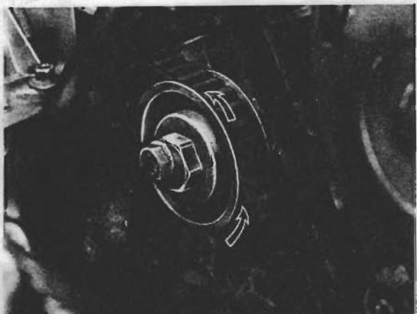 PORSCHE 924 - Réglage de la tension - 1