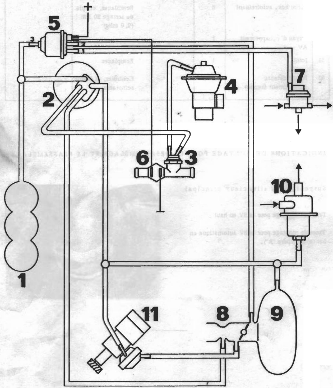 PORSCHE 924 - INDICATIONS DE MONTAGE POUR LE DESASSEMBLAGE ET LE REASSEMBLAGE - 2