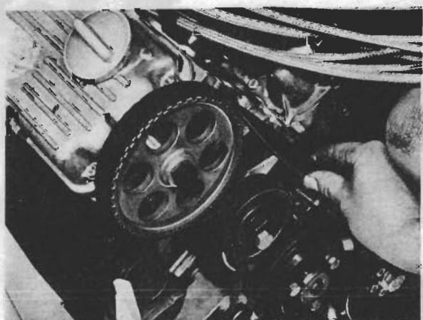 PORSCHE 924 - Réglage de la tension - 2