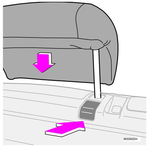VOLVO V70 - Banquette et coffre - 1