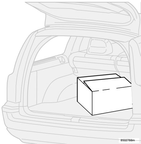 VOLVO V70 - Chargement du coffre - 1