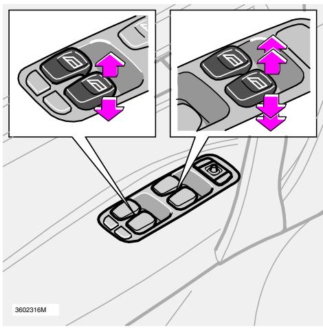 VOLVO V70 - Sortie électrique pour le siège arrêté (option) - 1