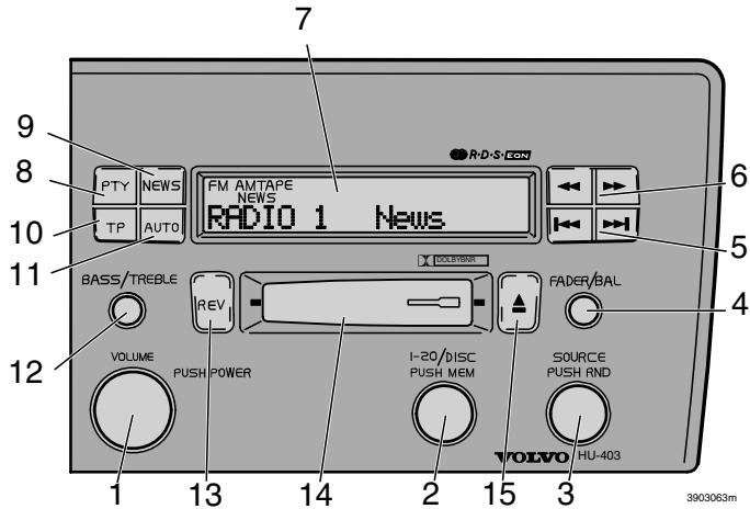 VOLVO V70 - Audio (option) - 1