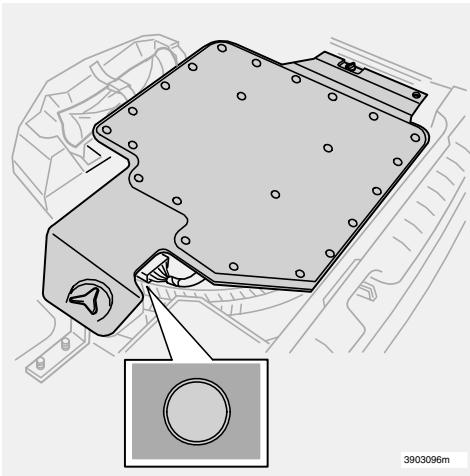 VOLVO V70 - Réglage du volume pour téléphone intégré (option) - 1