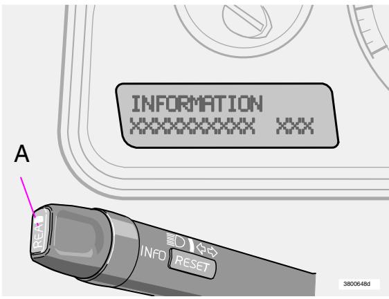 VOLVO V70 - Symboles de contrôle et d'avertissement - 10