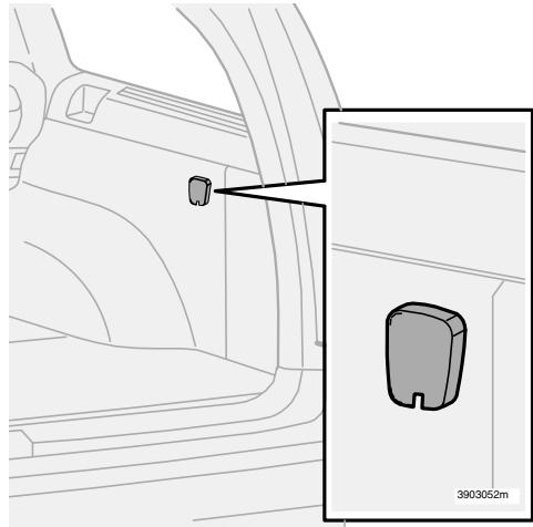 VOLVO V70 - Support pour sacs à provisions - 1