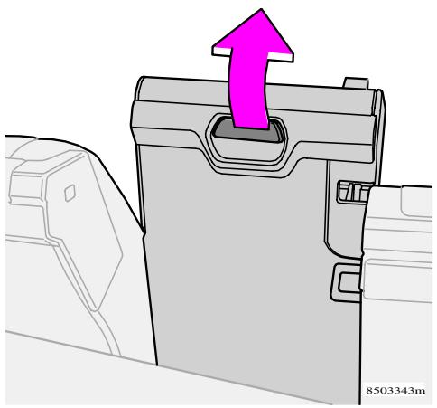 VOLVO V70 - Protection antiglissement amovible avec poches - 1