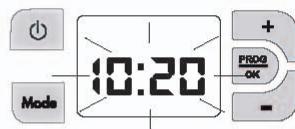 CONCORDE ARKADI - 9- Mise à l'heure de l'horloge et du jour : - 1
