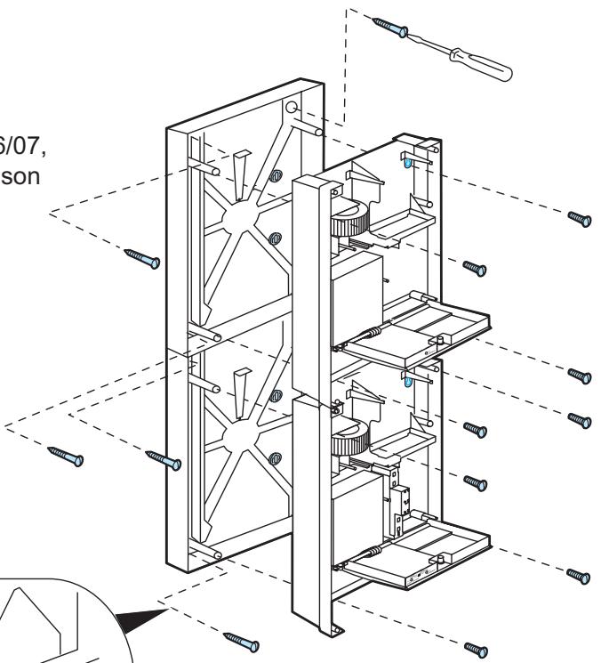 LEGRAND 406 28 - Tableaux sur rehausses ref. 406 98 - 1