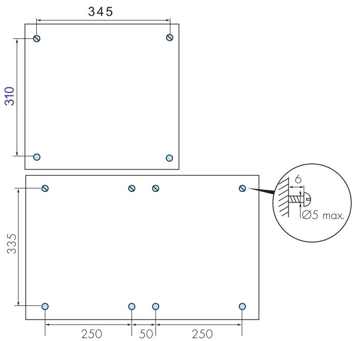 LEGRAND 406 28 - Côtes de perçage - 2