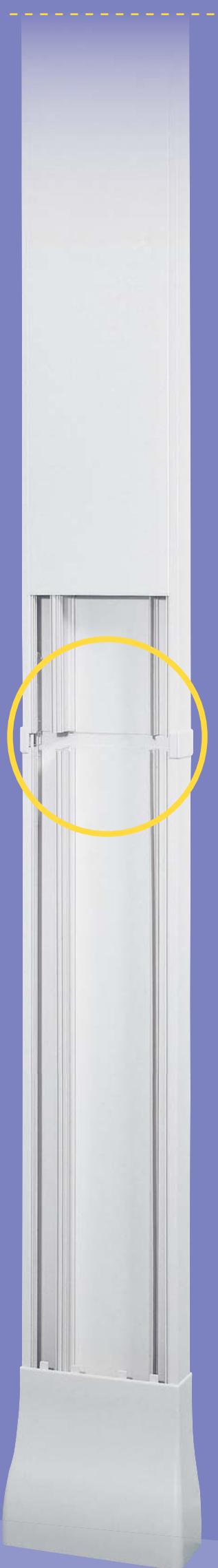 LEGRAND GTL - 2-Mise en PLACE aisée grâce aux PIEDS compensateurs sous ressort - 1