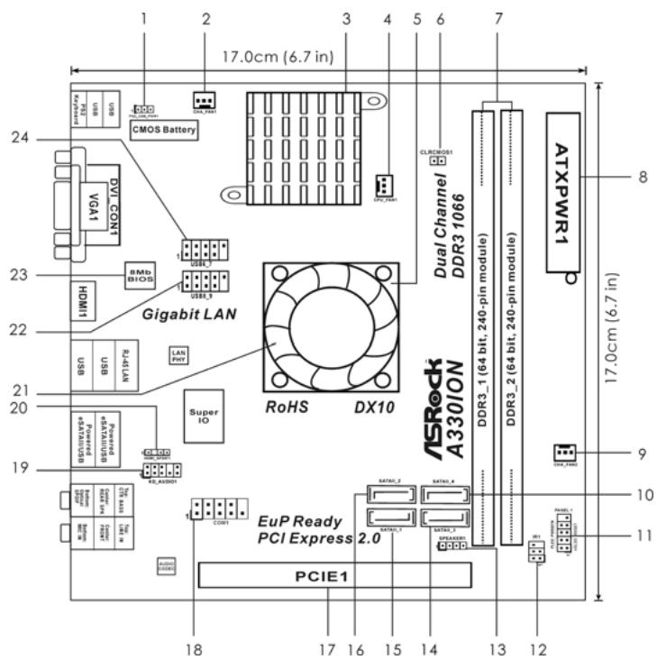 ASROCK A330ION-2016 - CALIFORNIA, USA ONLY - 1