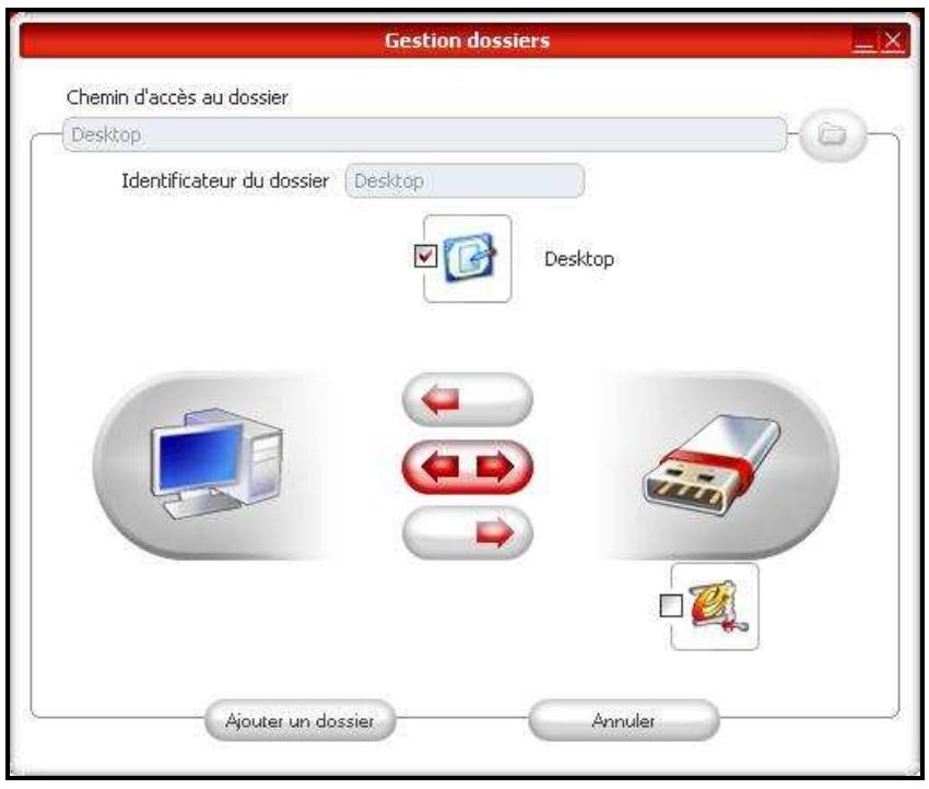 TRANSCEND JETFLASH 530 - Synchronisation des dossiers - 3
