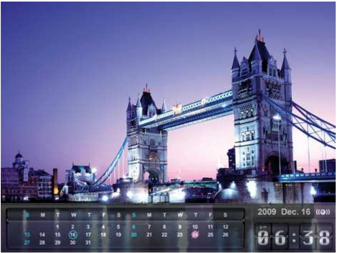 TRANSCEND PF830 - Calendar - 1
