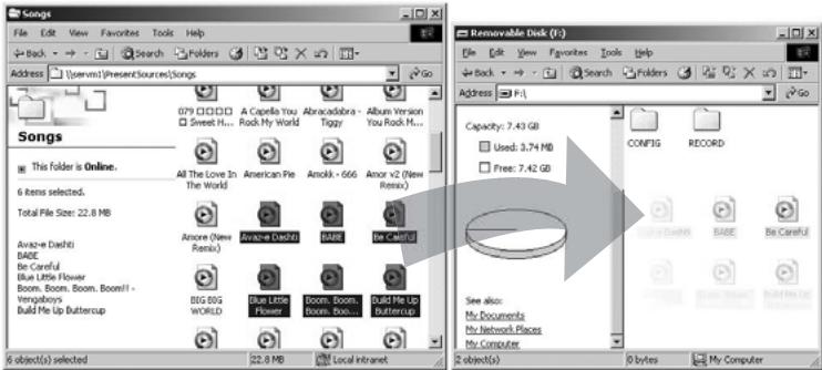 EMTEC LECTEUR MP4 C230 - Mode MSC: - 1