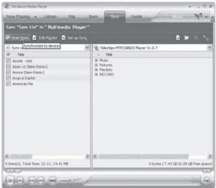 EMTEC LECTEUR MP4 C230 - En mode MTP - 1