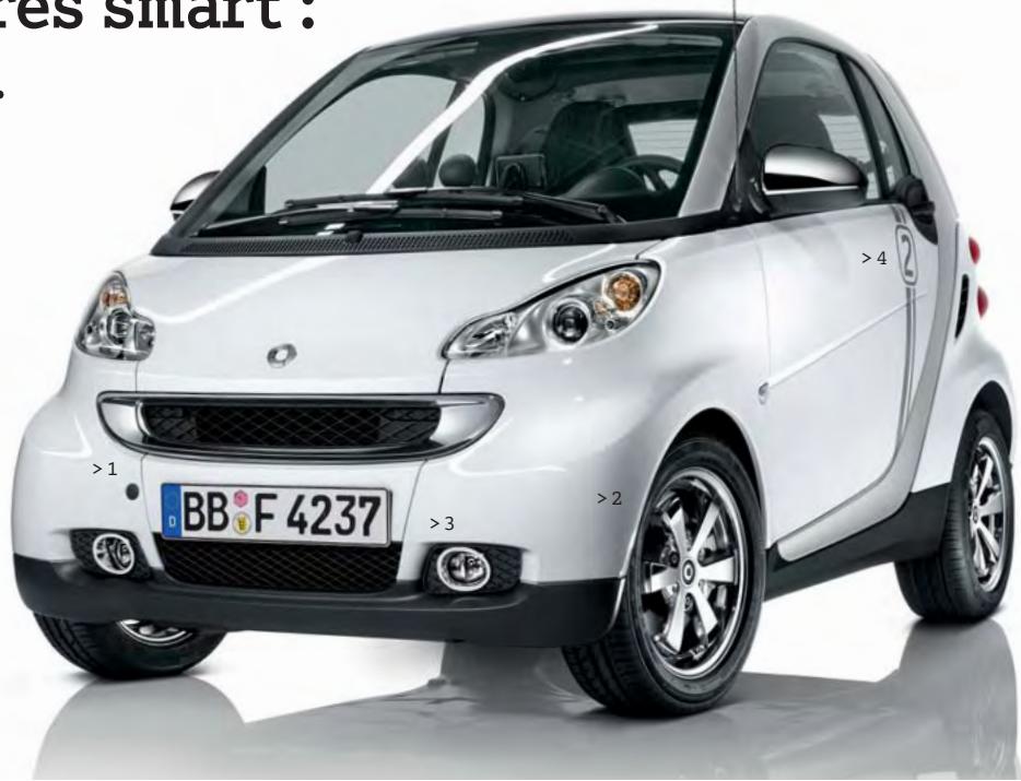 SMART FORTWO BRABUS - >> Le programme d'accessoires smart : encore plus de possibilités. - 1