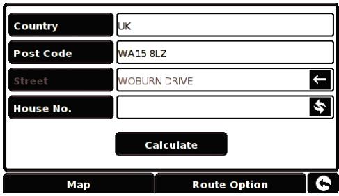 SNOOPER PL 8200 - Trouver par code postal - 4