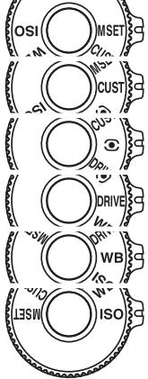 MINOLTA DIMAGE A1 - RÉGLAGES DU SÉLECTEUR DE MODE - 3