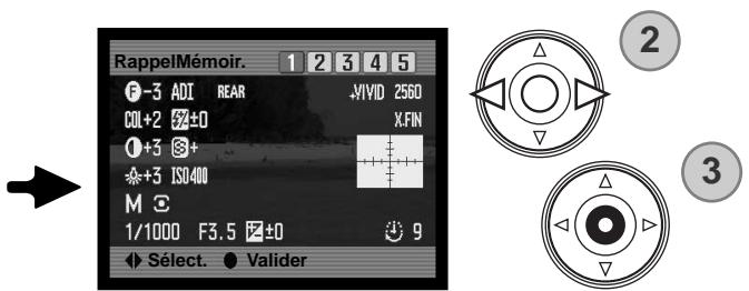 MINOLTA DIMAGE A1 - RAPPEL DE LA MÉMOIRE - 1