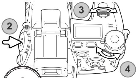 MINOLTA DIMAGE A1 - RÉGLAGES DU SÉLECTEUR DE MODE - 2