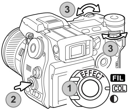 MINOLTA DIMAGE A1 - CONTRÔLEUR DES EFFETS NUMÉRIQUES - 1