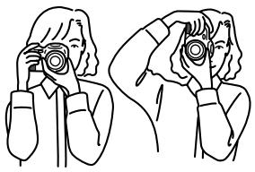 MINOLTA DIMAGE A1 - PRISE EN MAIN DE L'APPAREIL - 1