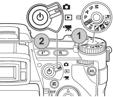 MINOLTA DIMAGE A1 - RÉGLAGE DE L'APPAREIL EN PRISE DE VUE AUTOMATIQUE - 1