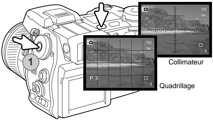 MINOLTA DIMAGE A1 - TOUCHE i+ : MODIFICATION DE L'AFFICHAGE - 3