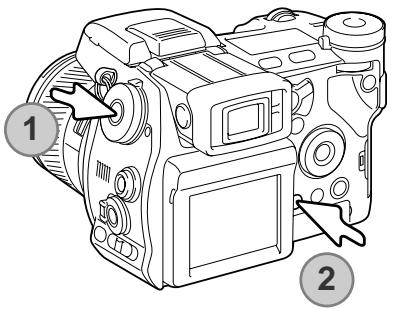 MINOLTA DIMAGE A1 - CONTRÔLE DU POINT SÉLECTIONNÉ DANS LE MENU: - 2