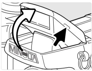 MINOLTA DIMAGE A1 - UTILISATION DU FLASH INTÉGRÉ - 1