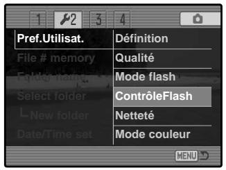 MINOLTA DIMAGE A1 - RÉGLAGE PERSONNALISÉ - 1