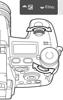 MINOLTA DIMAGE A1 - PARAMÉTRAGE DES MOLETTES - 3